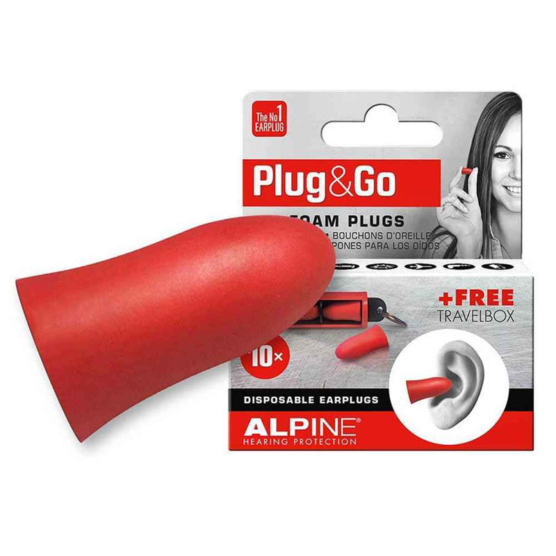 Alpine Ear Plugs Plug & Go with Plug Example