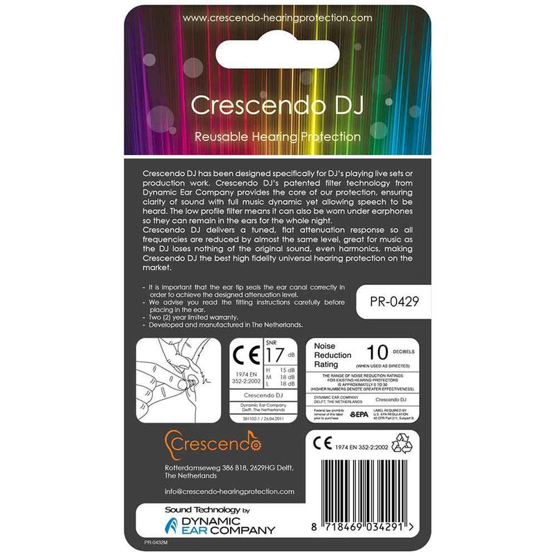 Crescendo: DJ Ear Plugs