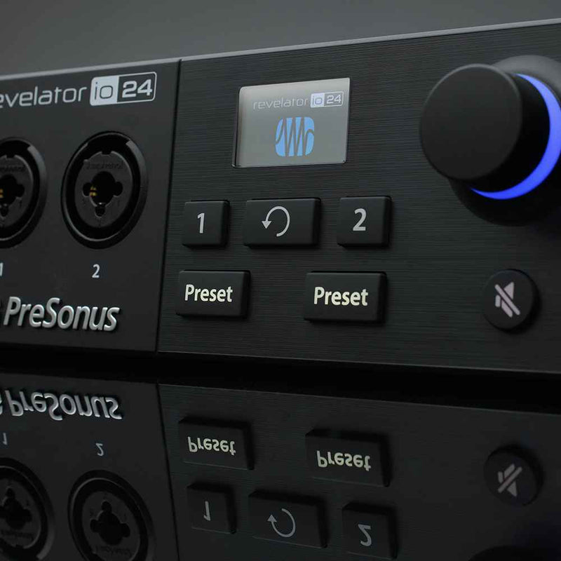 PreSonus Revelator io24 Audio Interface Close Up