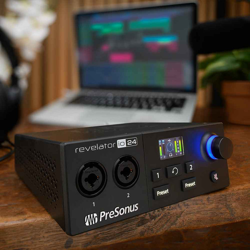PreSonus Revelator io24 Audio Interface In Use