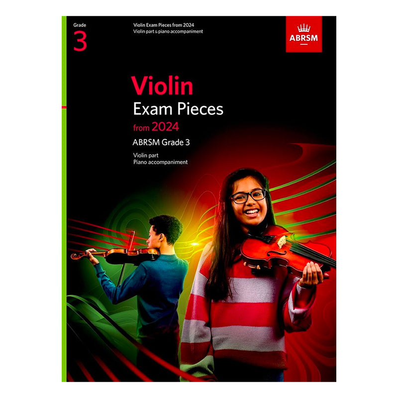 ABRSM Violin Exam Pieces from 2024 Grade 3