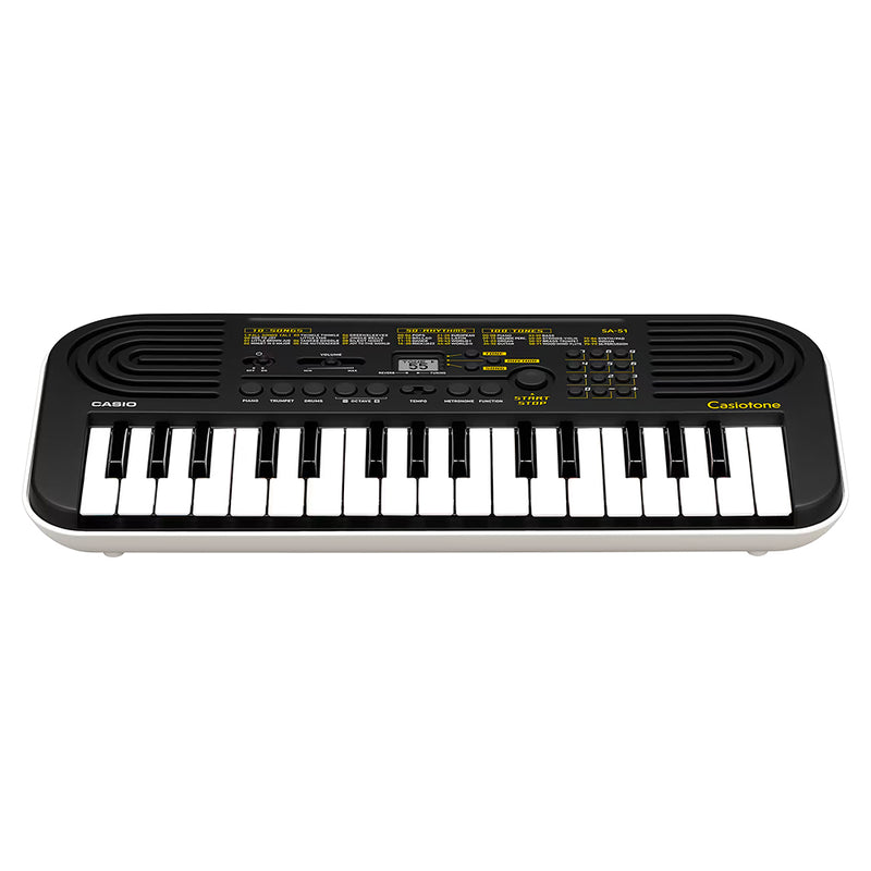 Casio SA51 Mini Portable Keyboard in Black