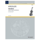 Kreisler Rondino Beethoven Theme Schott Edition