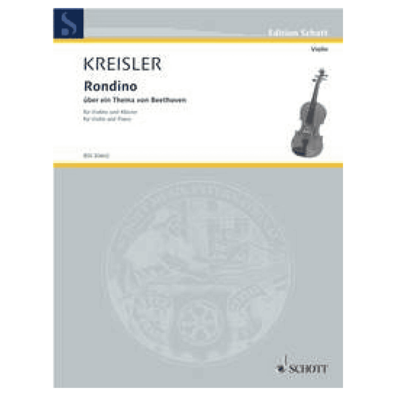 Kreisler Rondino Beethoven Theme Schott Edition