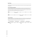 RSL Drums Debut Grade 2024 Ear Test Sample Page from Grade Book