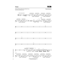RSL Rockschool Drums - Grade 4 (2024) Exam Book