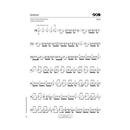 RSL Rockschool Drums - Grade 8 (2024) Exam Book Anthem By Rush Sheet Music Example