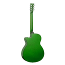 Tanglewood Azure TA4 Electro Acoustic Superfolk - Aurora Green Back
