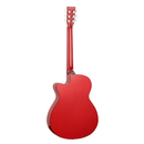 Tanglewood TA4CE Azure Super Folk Electro Acoustic Guitar - Shimmering Red Back