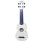 Koda Soprano Polycarbonate Ukulele White with black Trim front