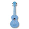 Koda Soprano Polycarbonate Ukulele Blue Front