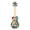 Koda Soprano Polycarbonate Ukulele Honolulu Pattern Front