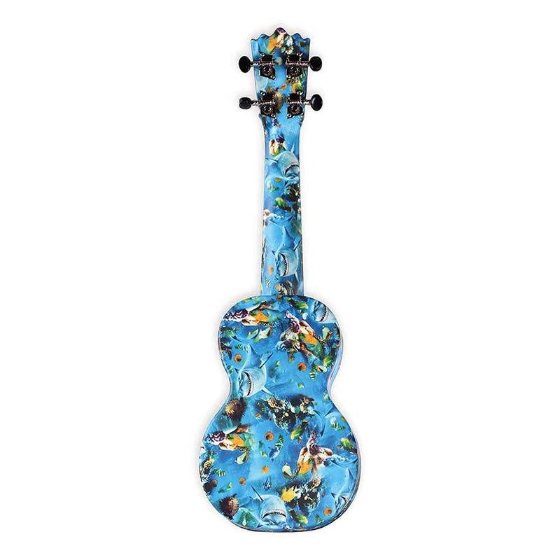 Koda Soprano Polycarbonate Ukulele Aquarium Rear