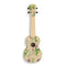 Koda Soprano Polycarbonate Ukulele Flower pattern Front