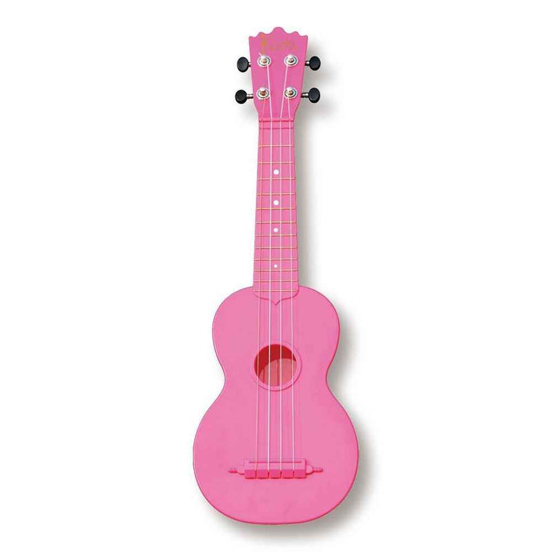 Koda Soprano Polycarbonate Ukulele Pink Front