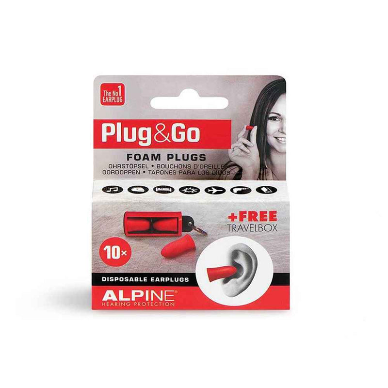 Alpine Ear Plugs Plug & Go Box Front