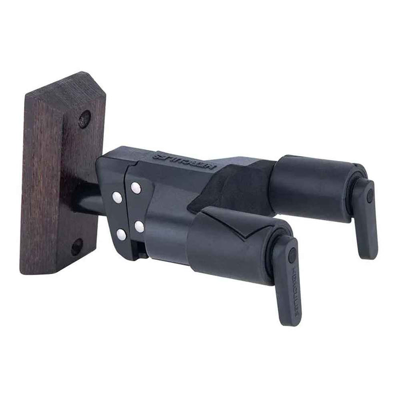 Hercules Hangers: Wall Mount Wood/Short Brown