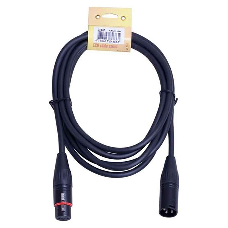 Superlux Microphone Cables: Eco Series XLR - XLR 3FT