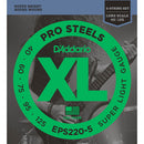Daddario Bass Guitar Strings: Pro Steels EPS220-5