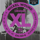 Daddario EXL120-8 Electric Strings Front