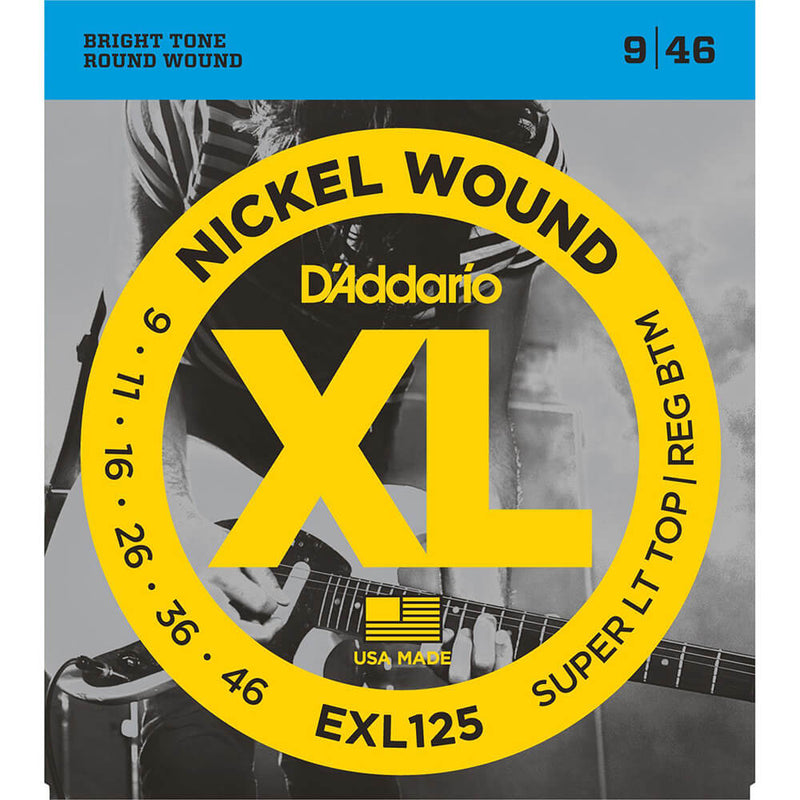 Daddario EXL125 Electric Strings Front