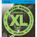 Daddario EXL165SL (45-105) Bass Strings Front