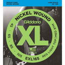 Daddario EXL165 (45-105) Bass Strings Front