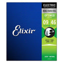 Elixir Optiweb Electric Guitar Strings 9 - 46 Custom Light 19027