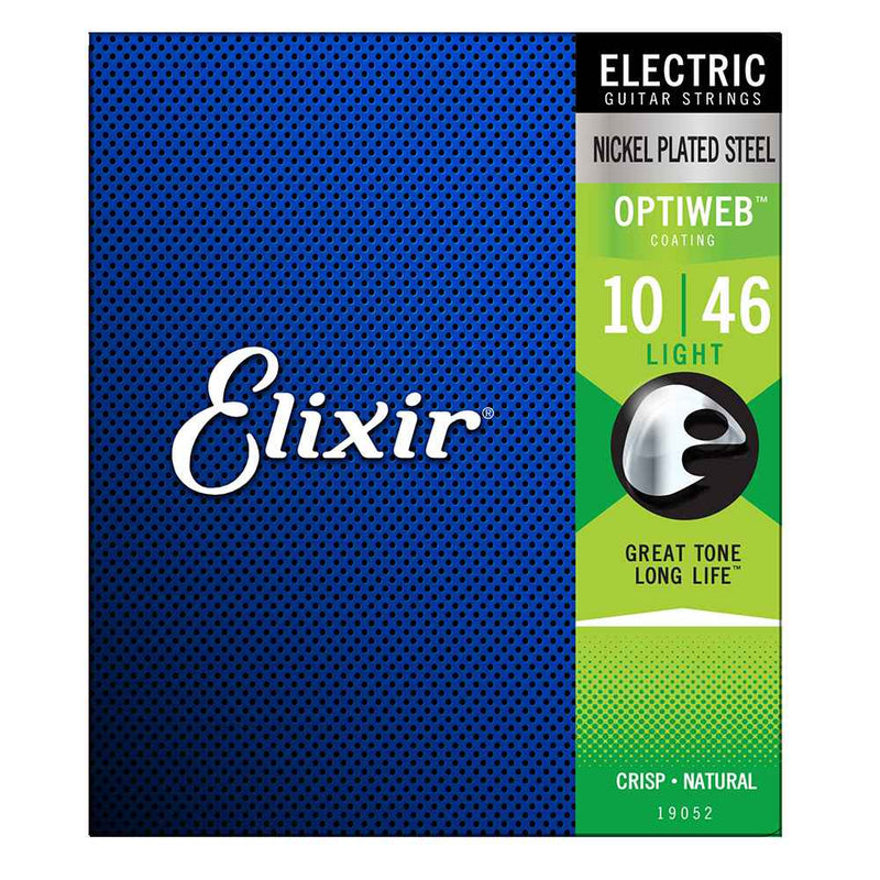 Elixir Optiweb Electric Guitar Strings 10 - 46 Light 19052