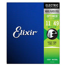 Elixir Optiweb Electric Guitar Strings 11 - 49 Medium 19102