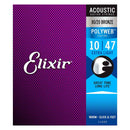 Elixir Polyweb Acoustic Guitar Strings Gauge 10 - 47 ELIX11000