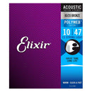 Elixir Polyweb Acoustic Guitar Strings Gauge 10 - 47 12 String Set ELIX11150