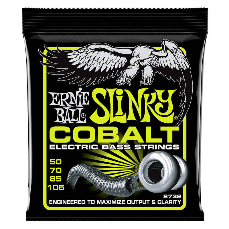 Ernie Ball Slinky Cobalt Electric Bass Strings Regular Slinky 50 - 105 EB2732