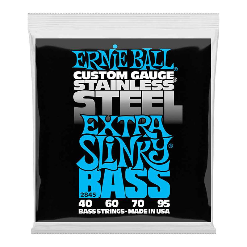 Ernie Ball Stainless Steel Extra Slinky Bass 40 - 95 |EB2845