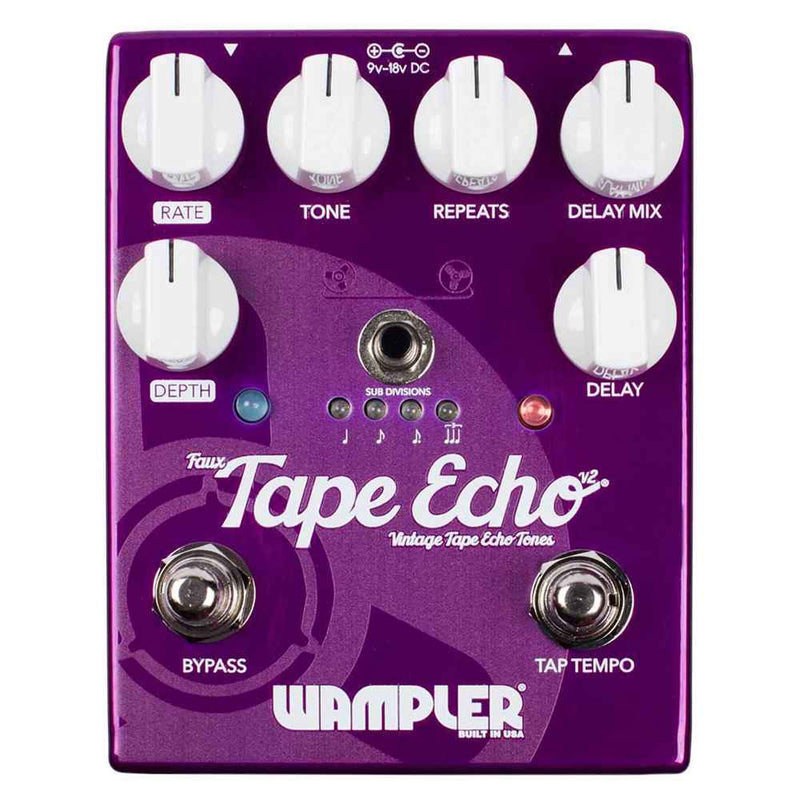 Wampler Guitar Effect Pedals: Faux Tape Echo (V2)