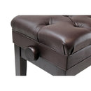 Steinhoven Piano Stool Symphony, Satin Rosewood Adjustable W/Storage