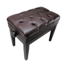 Steinhoven Piano Stool Symphony, Satin Rosewood Adjustable W/Storage