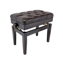 Steinhoven Piano Stool Symphony, Satin Rosewood Adjustable W/Storage