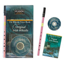 Feadog D Tin Whistle Triple Pack | Pink Whistle, Tutor Book and CD