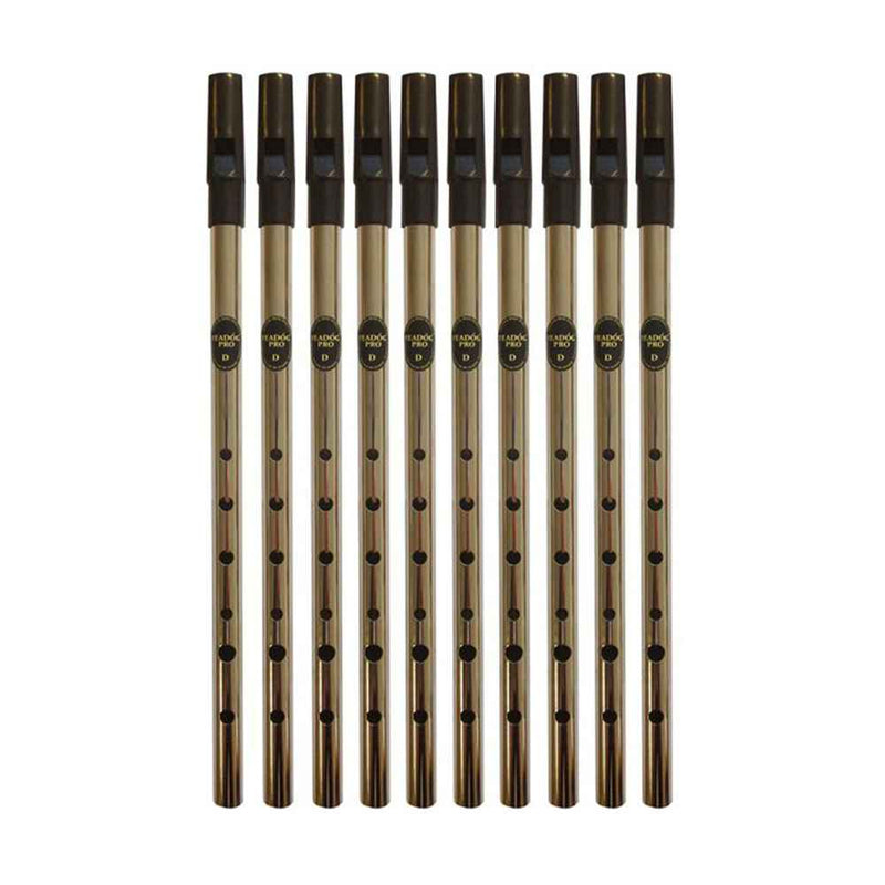 Feadog Pro D Tin Whistle 10 Pack | Pro D Tin Whistle