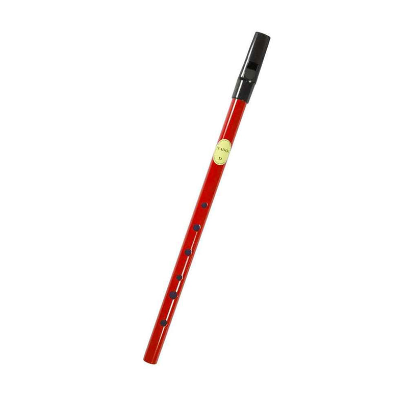 Feadog D Tin Whislte | Red Tin Whistle, Single