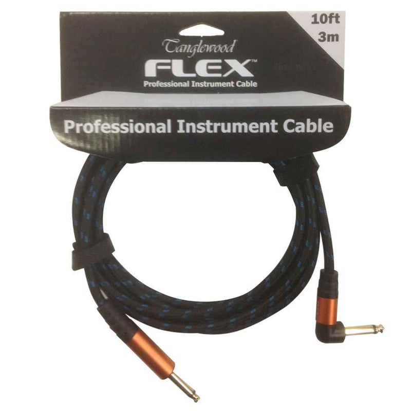 Tanglewood 10FT Braided Angle Instrument Cable