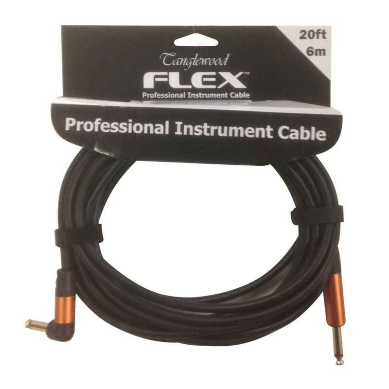 Tanglewood 20FT Angle Instrument Cable