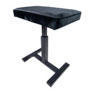 Glissando 2 Hydraulic lift Piano Stool Black Velvet / Satin Black