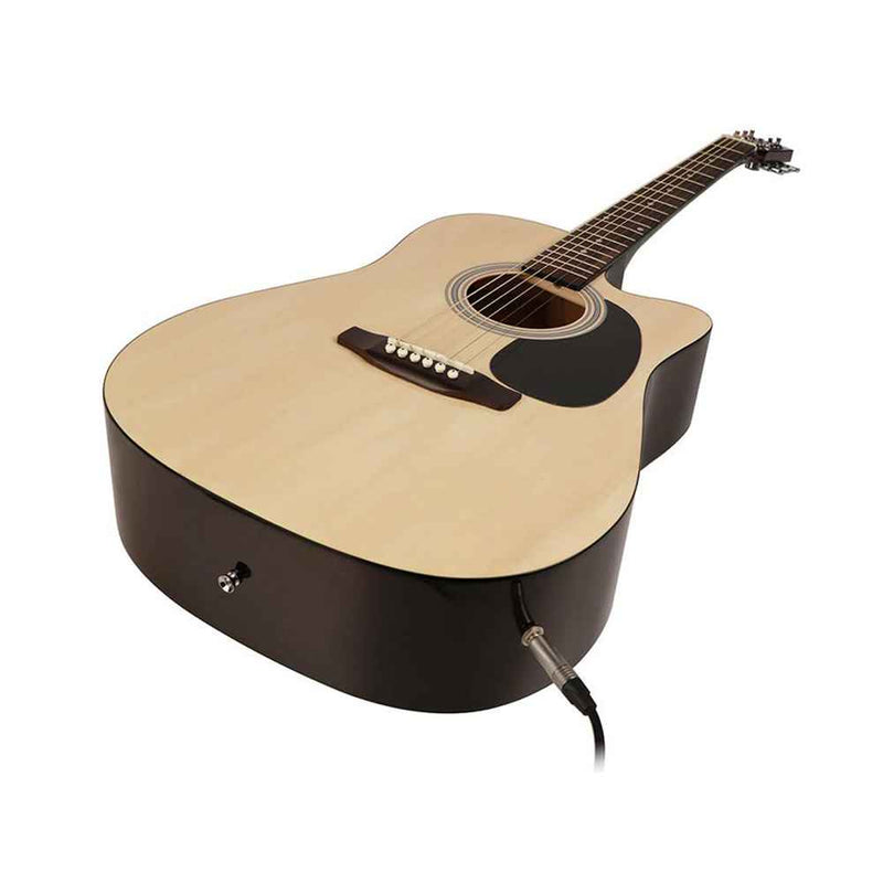 Nashville Electro-Acoustic Guitar: Dreadnought (Natural) Plugged In