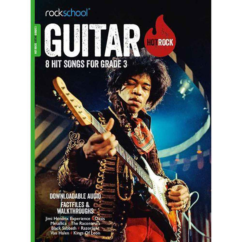 Rockschool Hot Rocks Guitar Grade 3 Exam Book