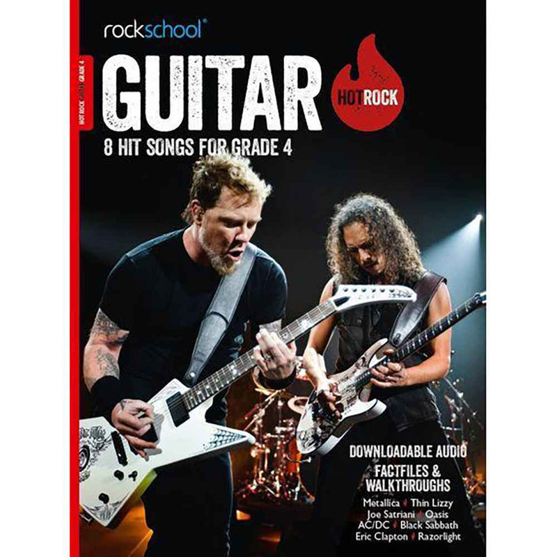 Rockschool Hot Rocks Guitar Grade 4 Exam Book