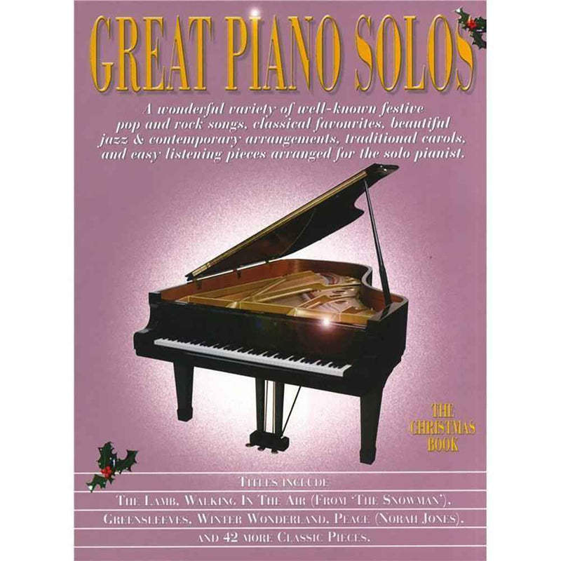 Great Piano Solos Christmas Book