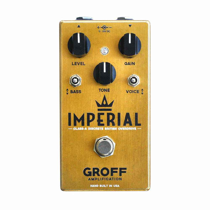 Groff Electric Guitar Pedal: Imperial Distortion
