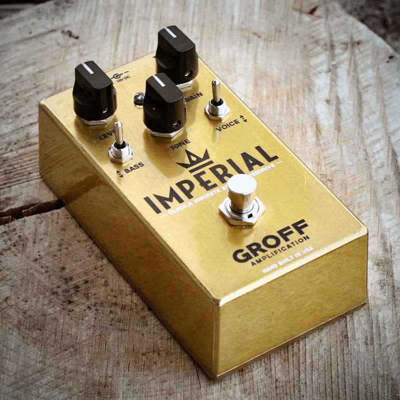 Groff Electric Guitar Pedal: Imperial Distortion